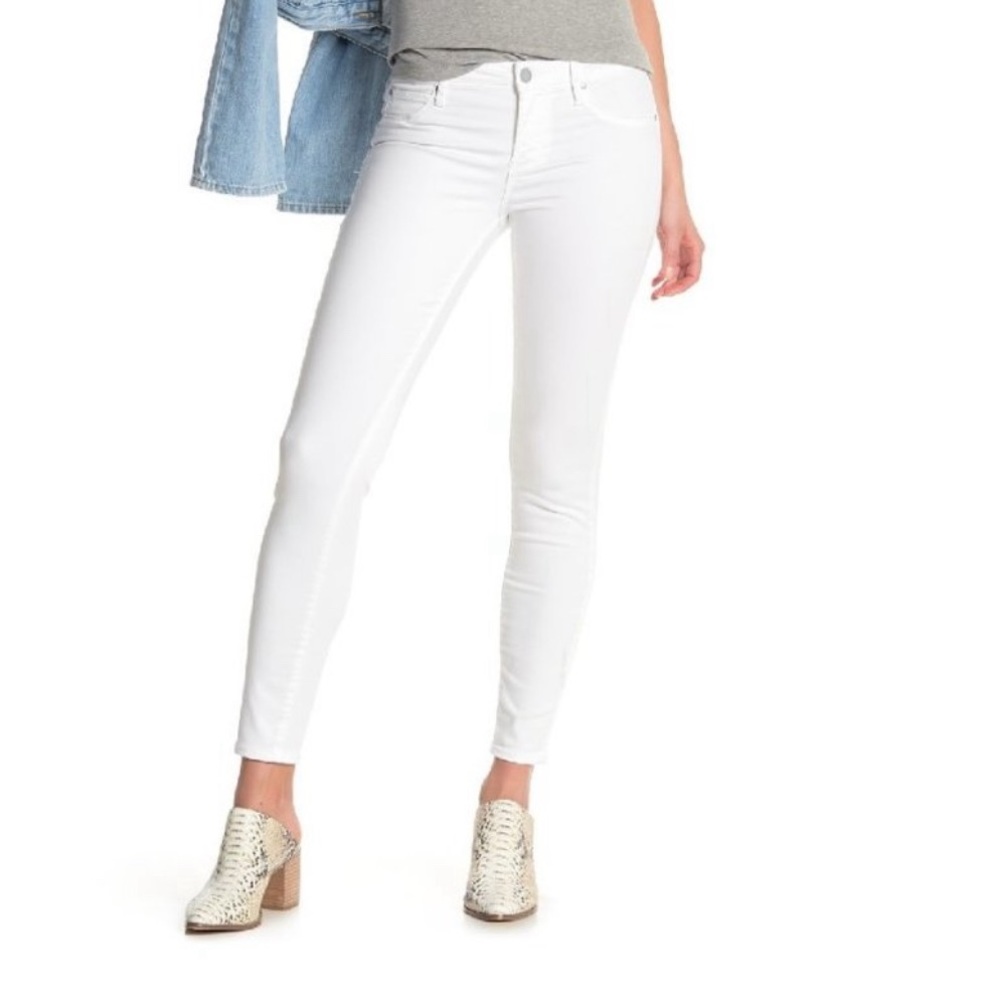 Articles of Society White Denim Skinny Jeans